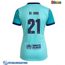 Fotballdrakt Dame Barcelona Frenkie de Jong #21 Tredjedrakt 2026-27 Kortermet
